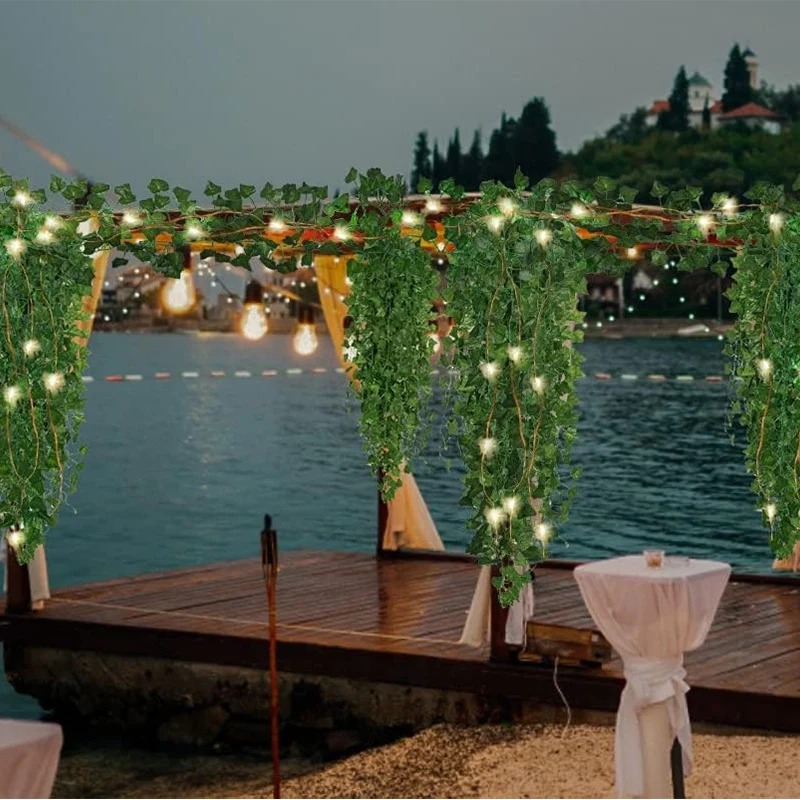 Green Ivy 210cm LED Light Stri - đánh giá và giá Home Office Layout