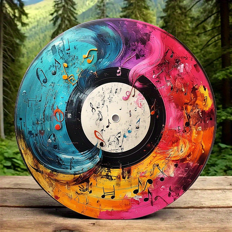 12-Inch Vibrant Vinyl Record A - đánh giá và giá Home Office Or