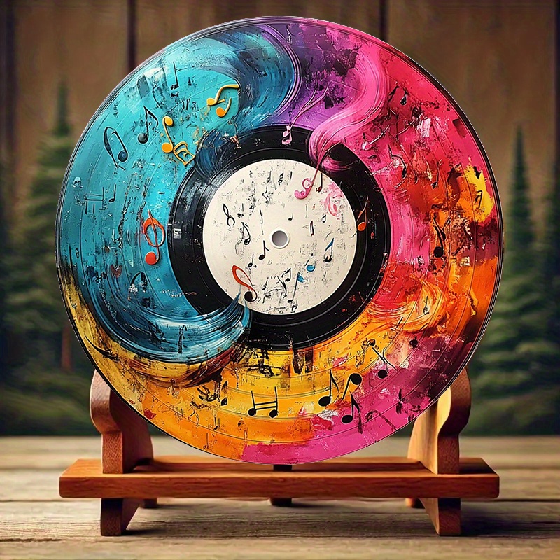 12-Inch Vibrant Vinyl Record A - đánh giá và giá Home Office Or