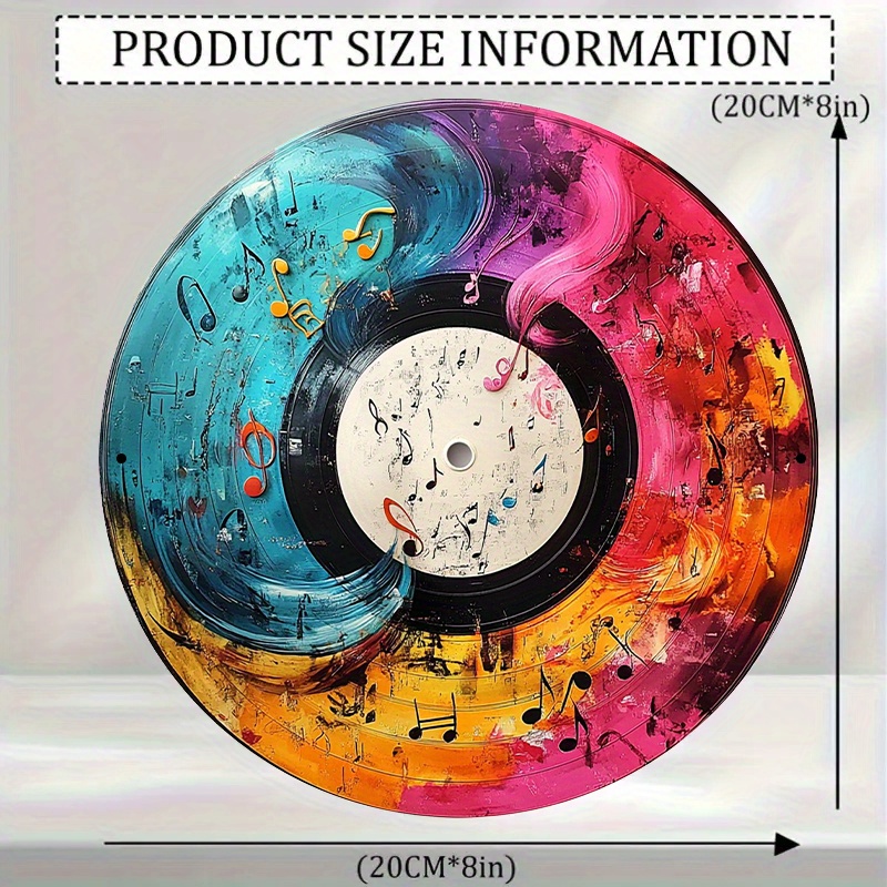 12-Inch Vibrant Vinyl Record A - đánh giá và giá Home Office Or