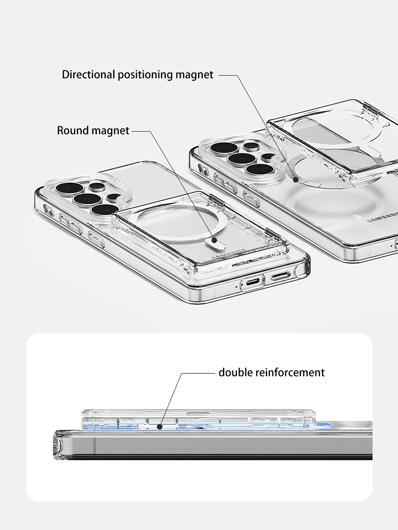1Pc Magsafe Transparent Wallet - đánh giá và giá Document Holder Stand