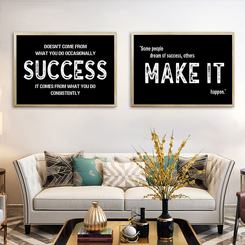 Modern Black Inspirational Can - đánh giá và giá Home Office Room Inspiration