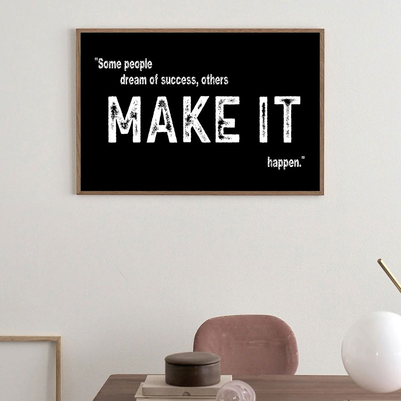 Modern Black Inspirational Can - đánh giá và giá Home Office Room Inspiration