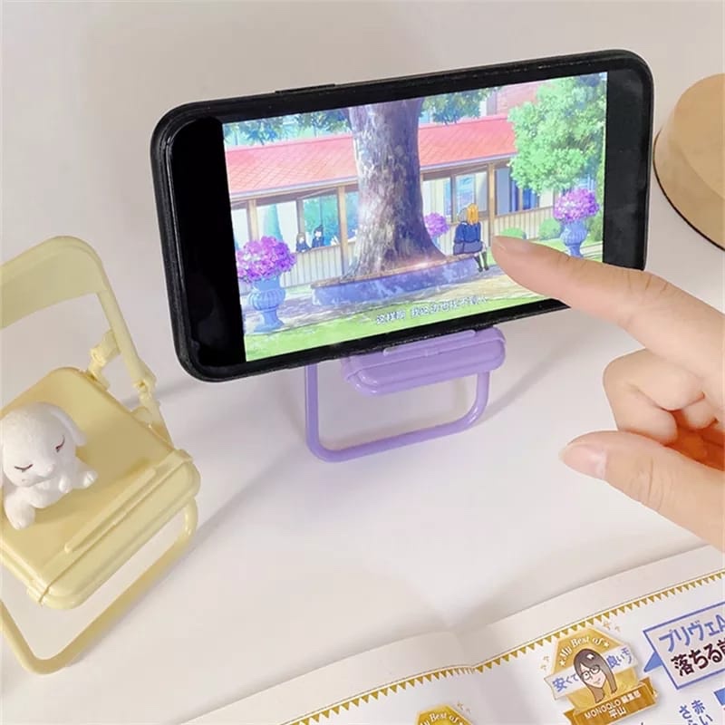 Cute Chair Phone Holder Stand  - đánh giá và giá Home Office Or