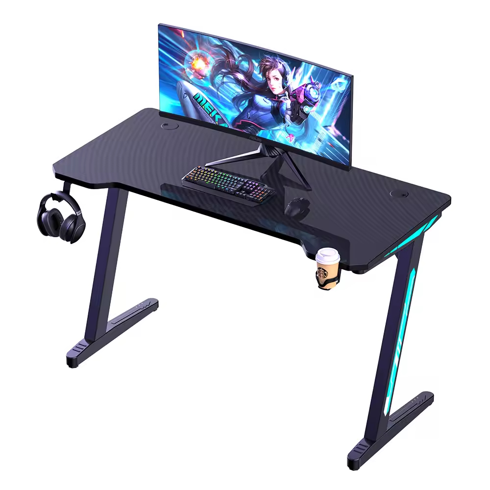 *Z Shape Gaming Desk 47 in Com - đánh giá và giá Home Office Work Table