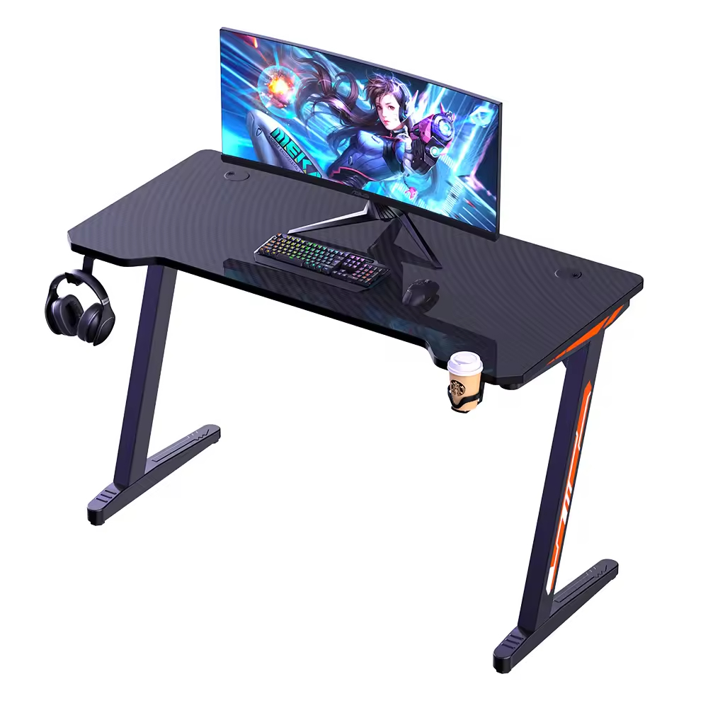*Z Shape Gaming Desk 47 in Com - đánh giá và giá Home Office Work Table