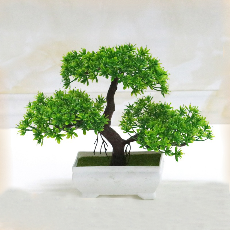 Artificial Bonsai Plastic Bion - đánh giá và giá Home Office Layout