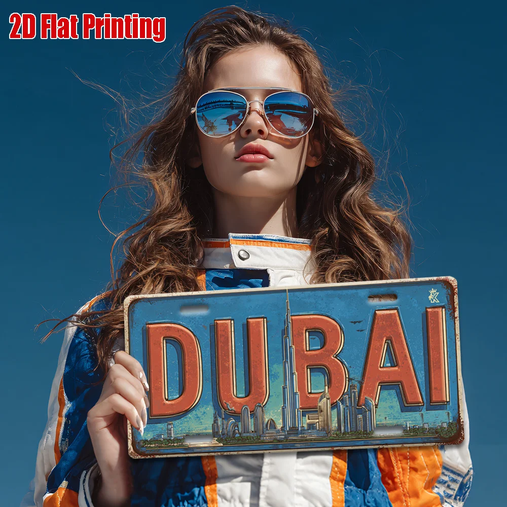 2D Flat Dubai UAE Skyline Vint - đánh giá và giá Home Office Dubai