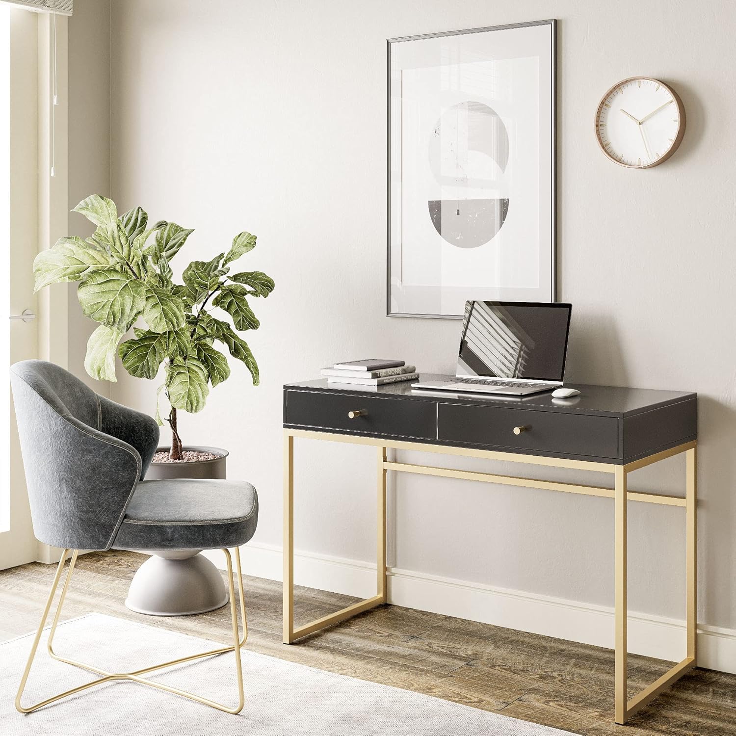 42 Inch Makeup Vanity or Home  - đánh giá và giá Home Office Or